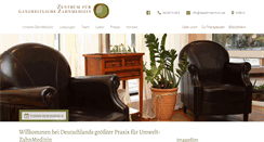 Desktop Screenshot of daszahnzentrum.de